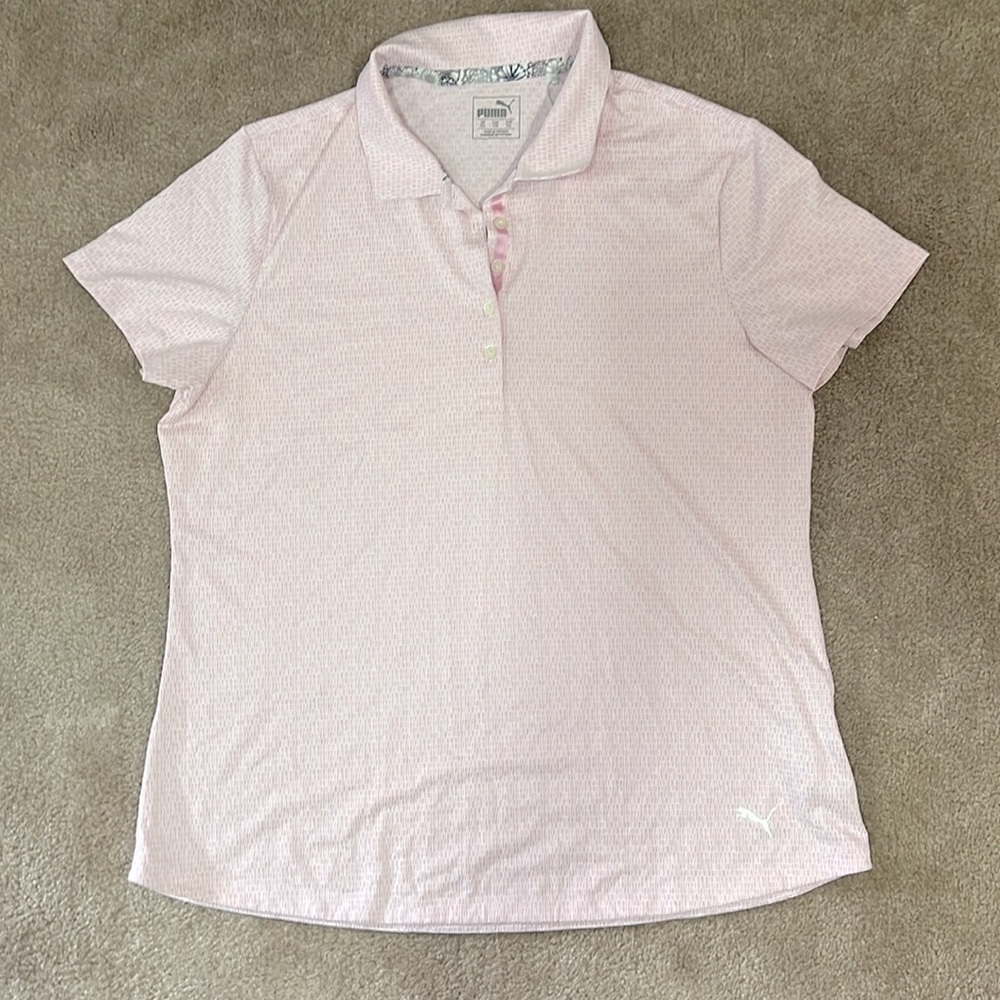 Puma Glltch Block Polo Shirt